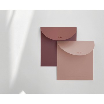 W&W婚卡盛宴-英國進口紙材-圓形蓋-信封E