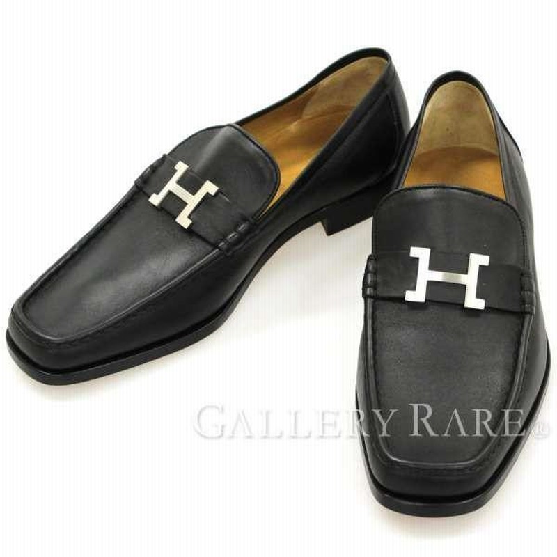 エルメス ローファー パリローファー メンズサイズ40 HERMES シューズ 