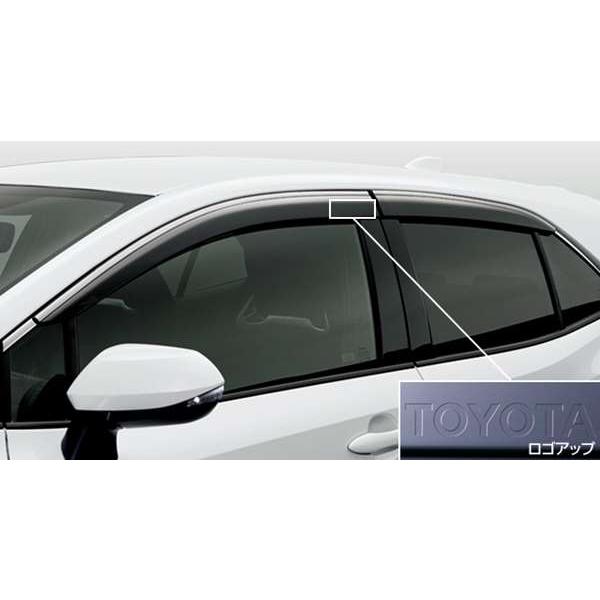 TOYOTA スポーツサイドバイザー　新品 ランドクルーザー300 サイドバイザー（RVワイド） ※ZX、VX、AX用