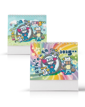 預購2025**天生我才必有用 扮工喵月曆(香港假期)