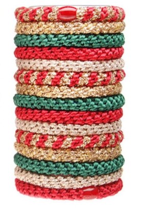 美國 L. Erickson 彈力髮圈-Merry 粗款髮圈 分裝5入 不咬髮【南風百貨】