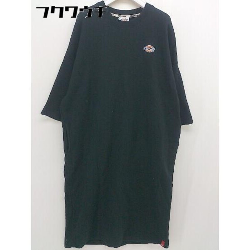 ◇ Dickies ディッキーズ 半袖 膝下丈 Tシャツ ワンピース サイズL