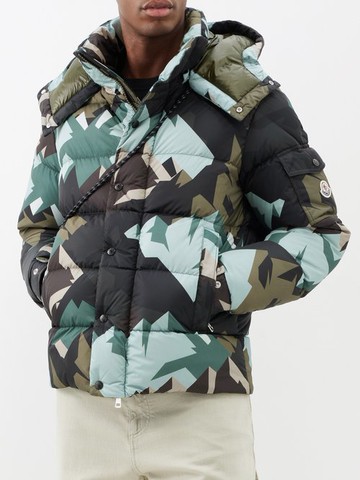 Moncler mens camo jacket online