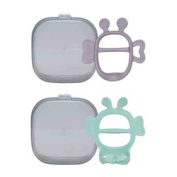 韓國 MAMA's TEM: Jem Jem胖蜜蜂固齒器(多款可選)附輕便收納盒|握握手|肉肉手