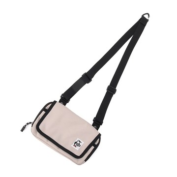 CHUMS Recycle Wallet Shoulder Pouch兩用肩背包 米灰色 CH604094G057