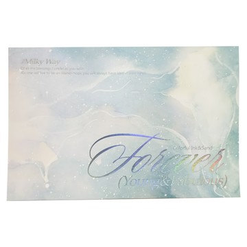 CARD LOVER 信的戀人 萬用卡 150 x 105mm  精彩生活 藍色  1張