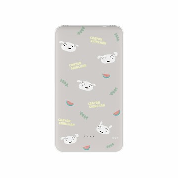 【正版授權】蠟筆小新粉嫩碎花系列雙線快充10000mAh行動電源