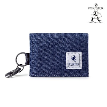 PORTER INTERNATIONAL- 小巧大方CATCH零錢包 - 藍