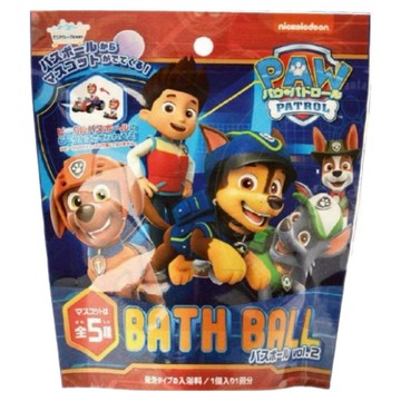 Nol 汪汪隊 沐浴球 內附玩具  60g  1包