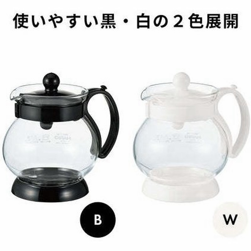 ハリオ ジャンピングリーフp ガラス ティーポット 350ml シンプル 丸型 お茶 おしゃれ 通販 Lineポイント最大0 5 Get Lineショッピング