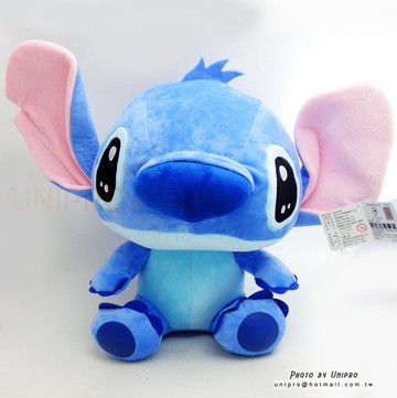 【UNIPRO】迪士尼 正版授權 經典坐姿 史迪奇 STITCH 40公分 絨毛娃娃 玩偶 生日禮物