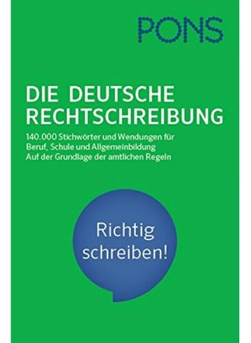 PONS Die deutsche Rechtschreibung (德語正字法) (1版) 其他  中央-上林