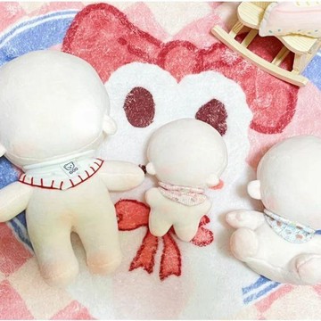 🚚臺灣出貨🚚娃圈品質棉花娃娃10cm海星體20cm正常體胖胖體15cm坐姿體現貨素體