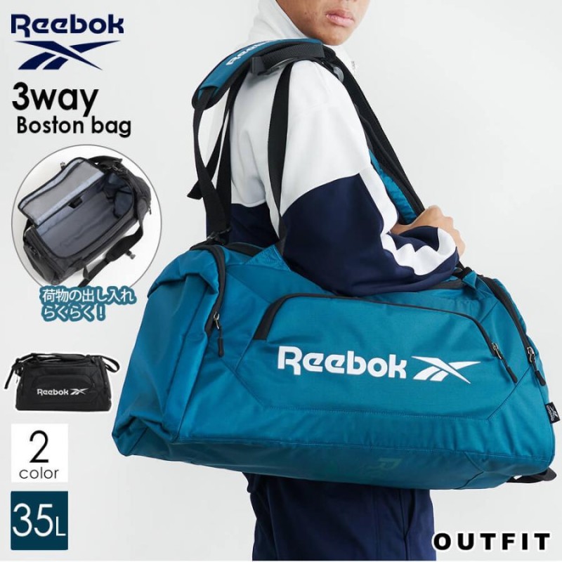 Reebok リーボック ボストンバッグ リュック 3way 大容量 35L メンズ