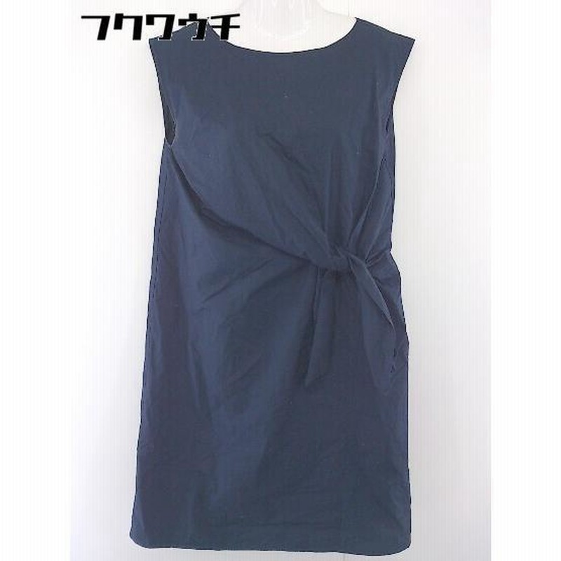 ◇ Simplicite シンプリシテェ バックリボン ノースリーブ ロング 