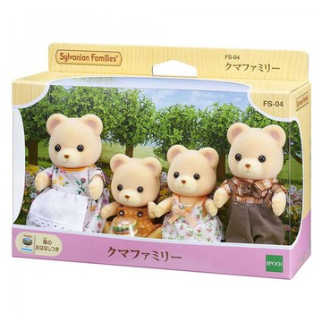 EPOCH Sylvanian Families 森林家族 黃熊家庭組  1組
