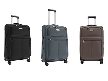 ~雪黛屋~ BATOLON 28吋行李箱加大容量輕量商務高單防水尼龍布360度轉防爆拉鍊W1506A