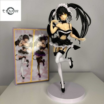 元氣招財 約會大作戰時崎狂三小噁魔手辦美少女動漫二次元模型擺件週邊批髮