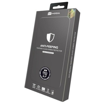 HODA-Apple iPhone 17 系列防窺玻璃保護貼 | App回饋40點