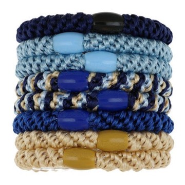 美國 L. Erickson 彈力髮圈-Catalina 原裝8入 不咬髮《2024新色》【南風百貨】