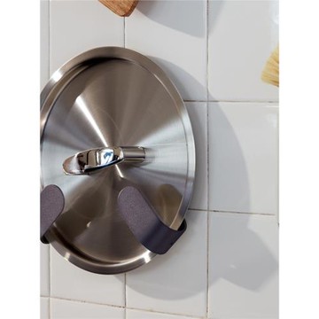 JZ幾致廚房免打孔鍋蓋架收納菜板架壁掛式置物架砧板架案板架