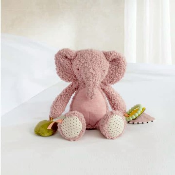 英國 Mamas&Papas 搖鈴玩偶 捲捲毛愛芬