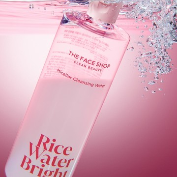 THE FACE SHOP Rice Water Bright Micellar Cleansing Water 500ml (RENEWAL)
