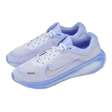 Nike 慢跑鞋 Stellar Ride GS 大童 女鞋 藍 銀 緩震 運動鞋 HQ3266-402