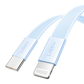 【LISEN】27W L606 Air Cable 超薄快充線 Type-C to Lightning 100公分(福利品)