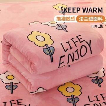 夏季蓋毛毯被子珊瑚毯加厚毛毯學生床上用毛巾被夏天薄款午睡毯子