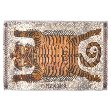 POST GEnERAL 可水洗聚酯纖維地墊 - 老虎  80 x 50cm