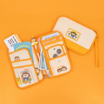 【Fubees】Plastic Thing食妹 旅遊護照收納袋