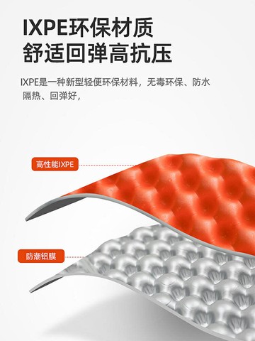 探险者蛋巢防潮垫户外露营帐篷睡垫午休垫折叠蛋槽隔潮垫午睡地垫【Snowbelle優選】