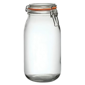 utopia 扣式玻璃密封罐  1個  2L