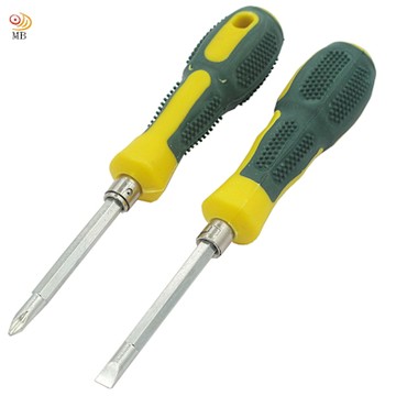 月陽超值2入雙頭磁性十字一字起子螺絲刀工具組(76342)