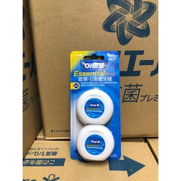 ~省錢一哥~Oral-B 歐樂B 牙線薄荷 無蠟 (50Mx2入) 隨貨附發票