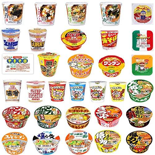 リニューアル マルちゃん 日清食品 サッポロ一番 明星食品 エースコック カップ麺 ミニ 完成版 マンスリー 30食セット