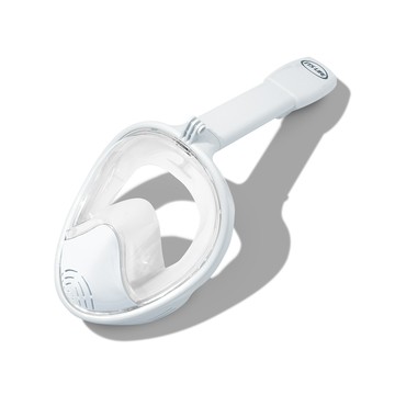 It's Life 第三代全罩式浮潛面罩  白色  L/XL