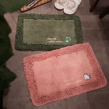 卡通小恐龍地墊臥室衛生間門口防滑地毯吸水腳墊門墊浴室進門墊子