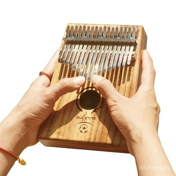 優選好物 拇指琴 17音卡林巴琴kalimba10音非洲手指鋼琴初學者入門樂器便攜 FNNR
