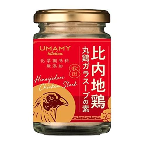 UMAMY ウマミー 比内地鶏 丸鶏ガラスープの素 １箱 ６個入