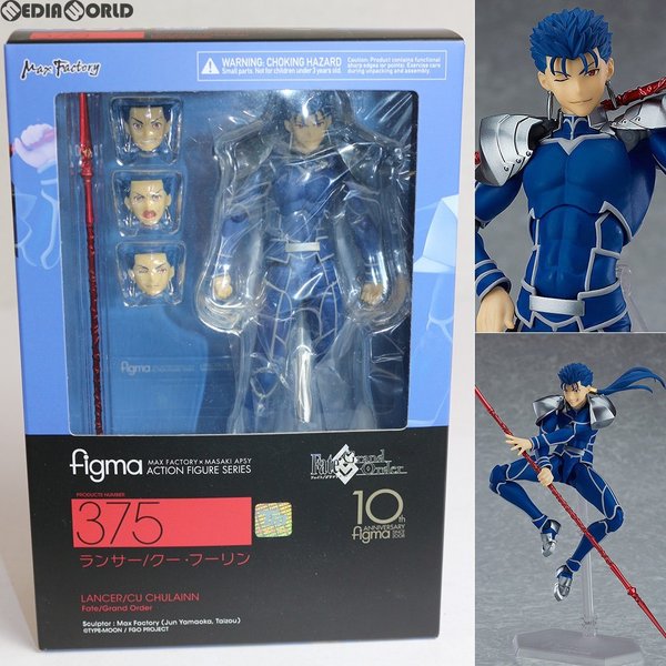 中古即納 Fig Figma フィグマ 375 ランサー クー フーリン Fate Grand Order フェイト グランドオーダー 完成品 可動フィギュア マックスファクトリー 通販 Lineポイント最大0 5 Get Lineショッピング