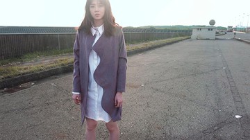Cheryl 波浪大衣