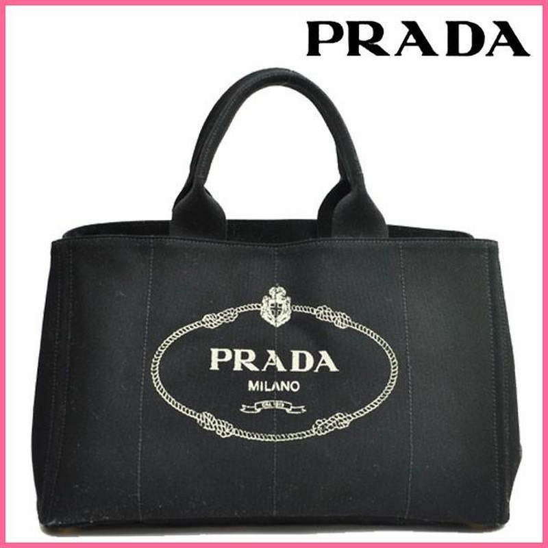 PRADAプラダprada トートバッグ 2012年 新作 PRADAプラダ キャンバス ...