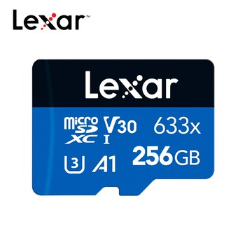 【Lexar 雷克沙】633x microSDXC UHS-I A1 U3 256G 記憶卡