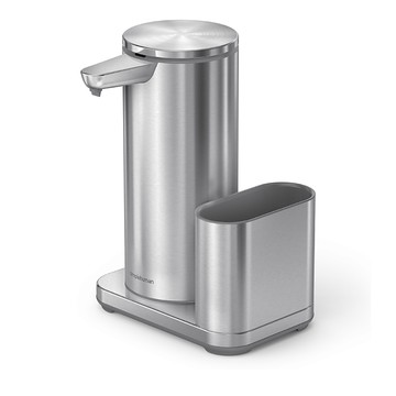 14oz Sensor Pump, Touch-free Hand Soap Dispenser with Sponge Caddy