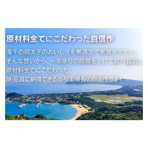 ふるさと納税 福岡県 みやこ町 無添加・無着色／海千の「辛子明太子（270g）」※樽入り