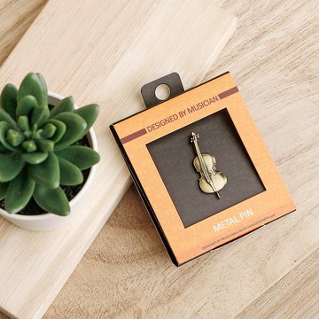 MD 迷你樂器別針 大提琴 cello