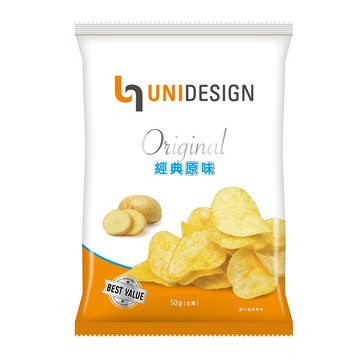 [家速配]UNIDESIGN 經典原味洋芋片