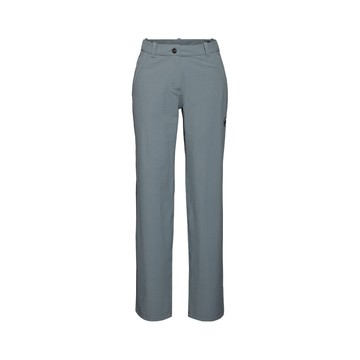MAMMUT Hiking V Pants Women 防曬彈性健行長褲 地層灰藍 女款 #1022-02530